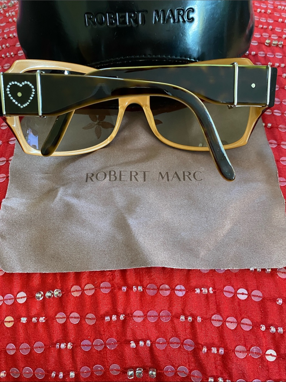 Robert Marc NYC Handmade in France 🇫🇷 Stunning Oversized Sunglasses